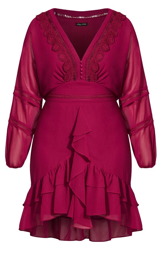 Sweetheart Dress - fuchsia, PINK, alternate image number 2
