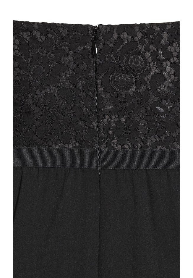 Lace Touch Dress - black, BLACK, alternate image number 4