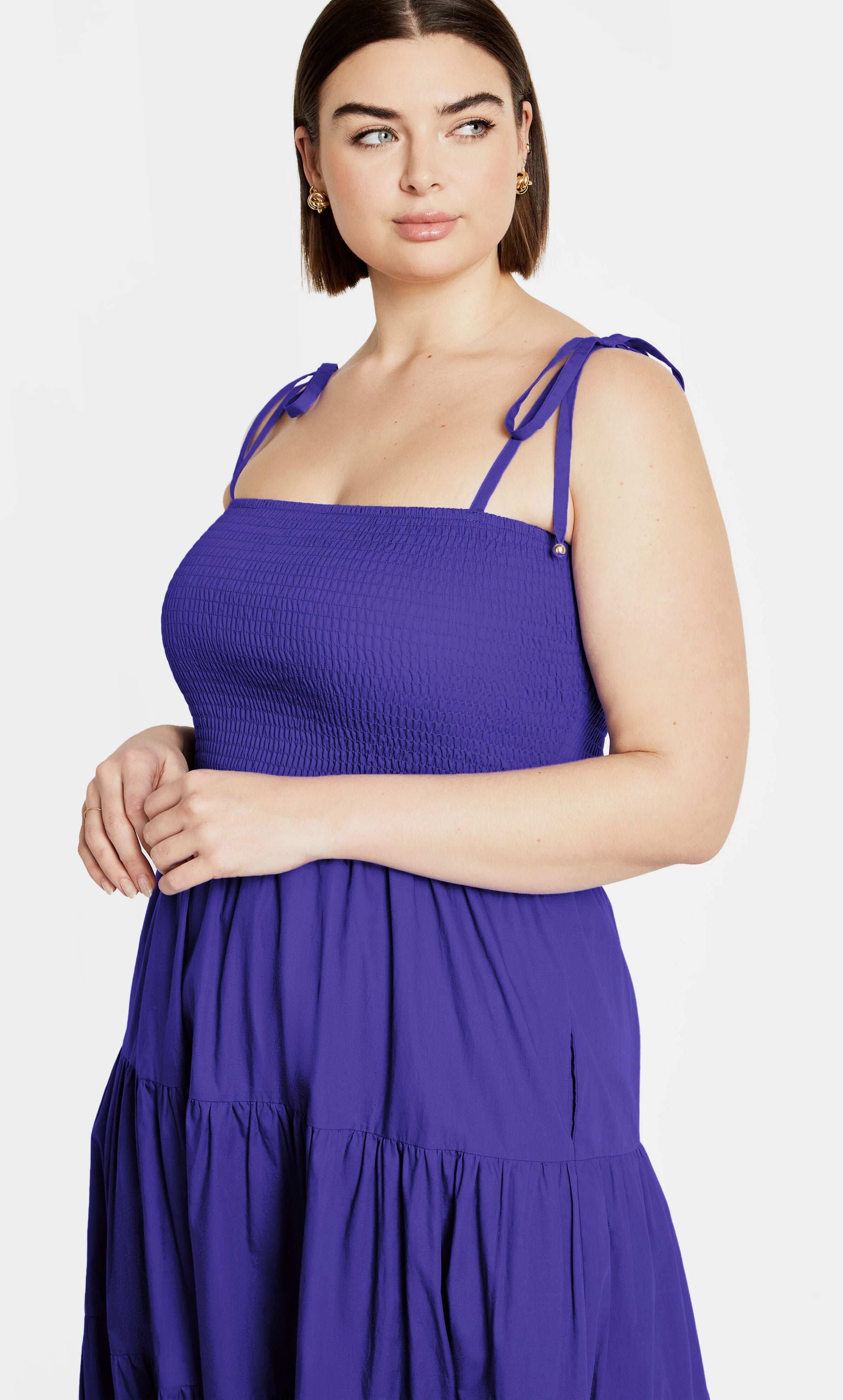 Marli Maxi Dress - lapis, BLUE, alternate image number 3