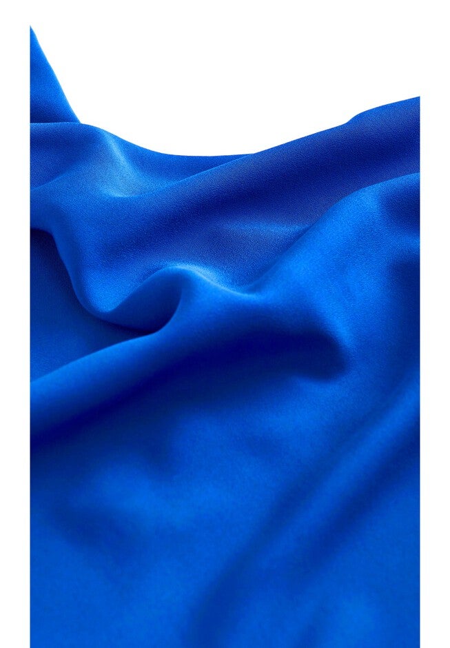 Shimmer Slip Dress - cobalt, BLUE, alternate image number 5