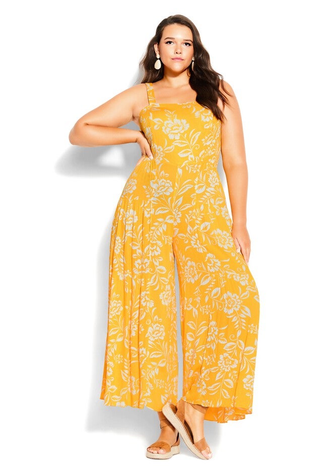 Castaway Jumpsuit - golden, YELLOW, on-hover image number null