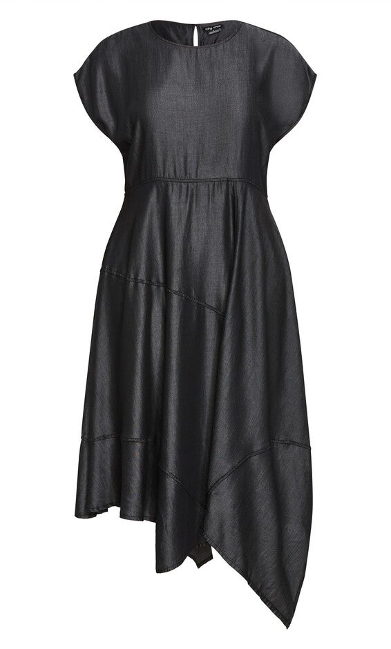 Hampstead Dress - black, BLACK, alternate image number null