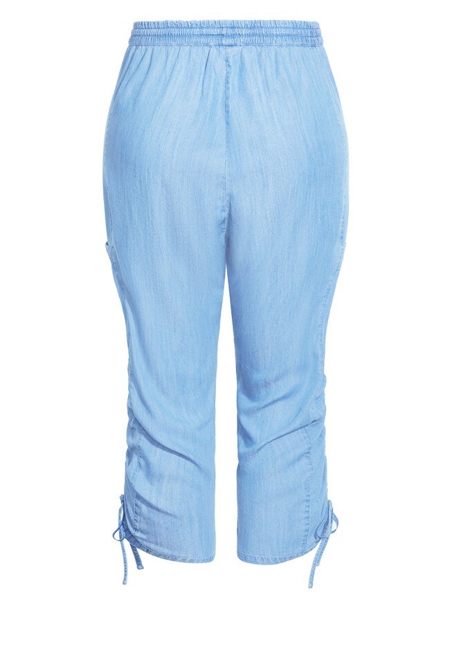 Camille Pant, CHAMBRAY, alternate image number 3