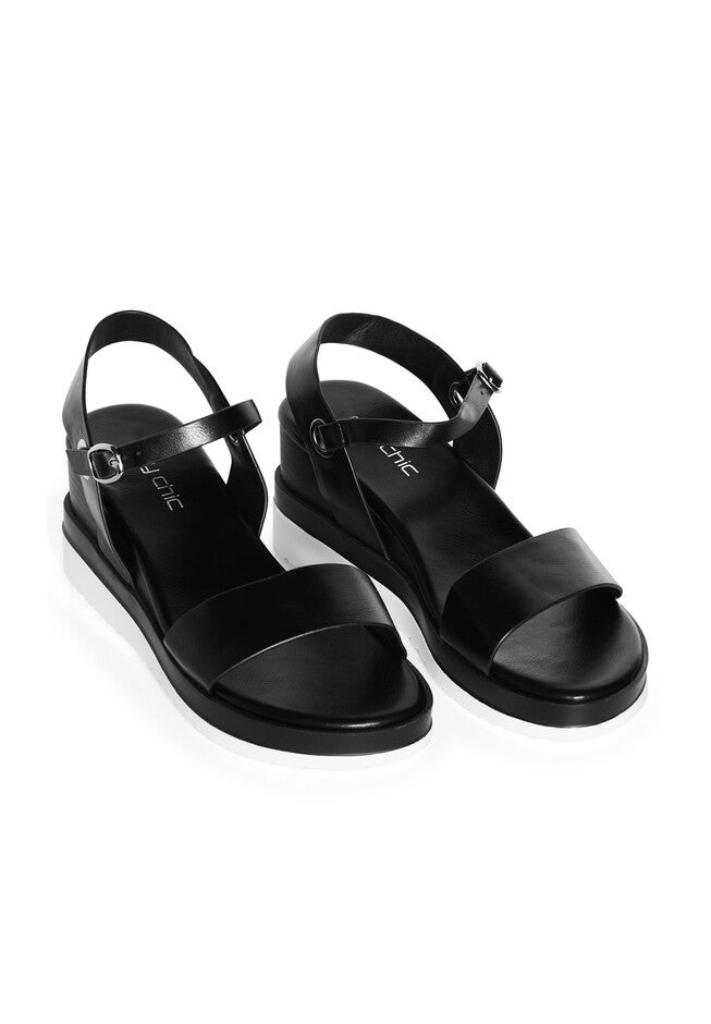 WIDE FIT Wild Side Wedge - black, BLACK, alternate image number null