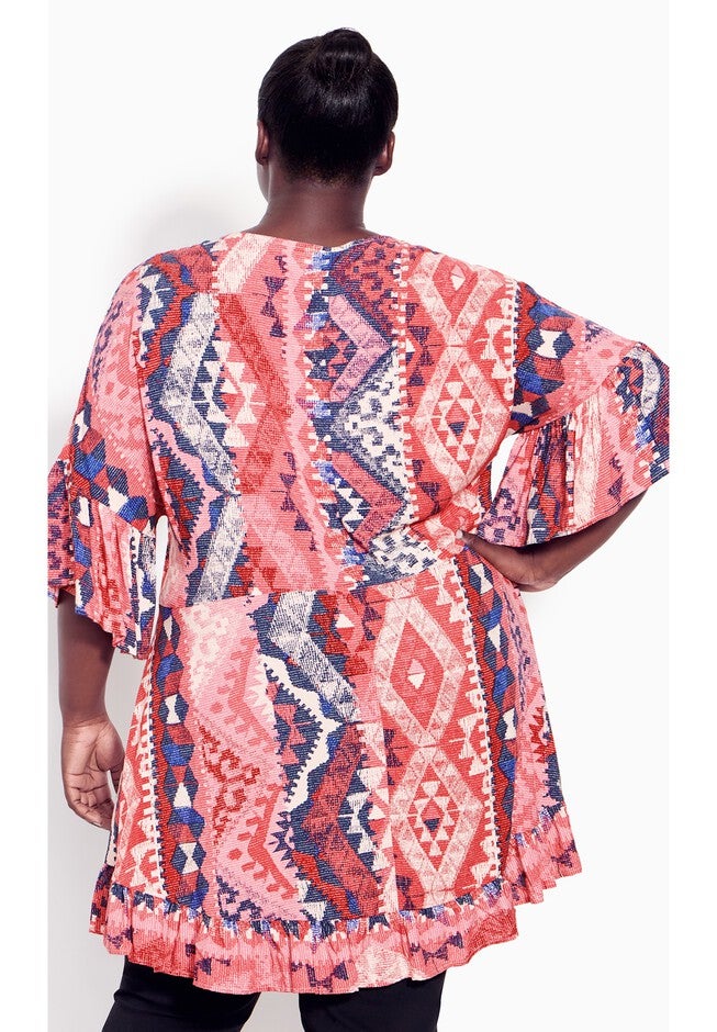 Harper Print Tunic, BANDANA, on-hover image number null