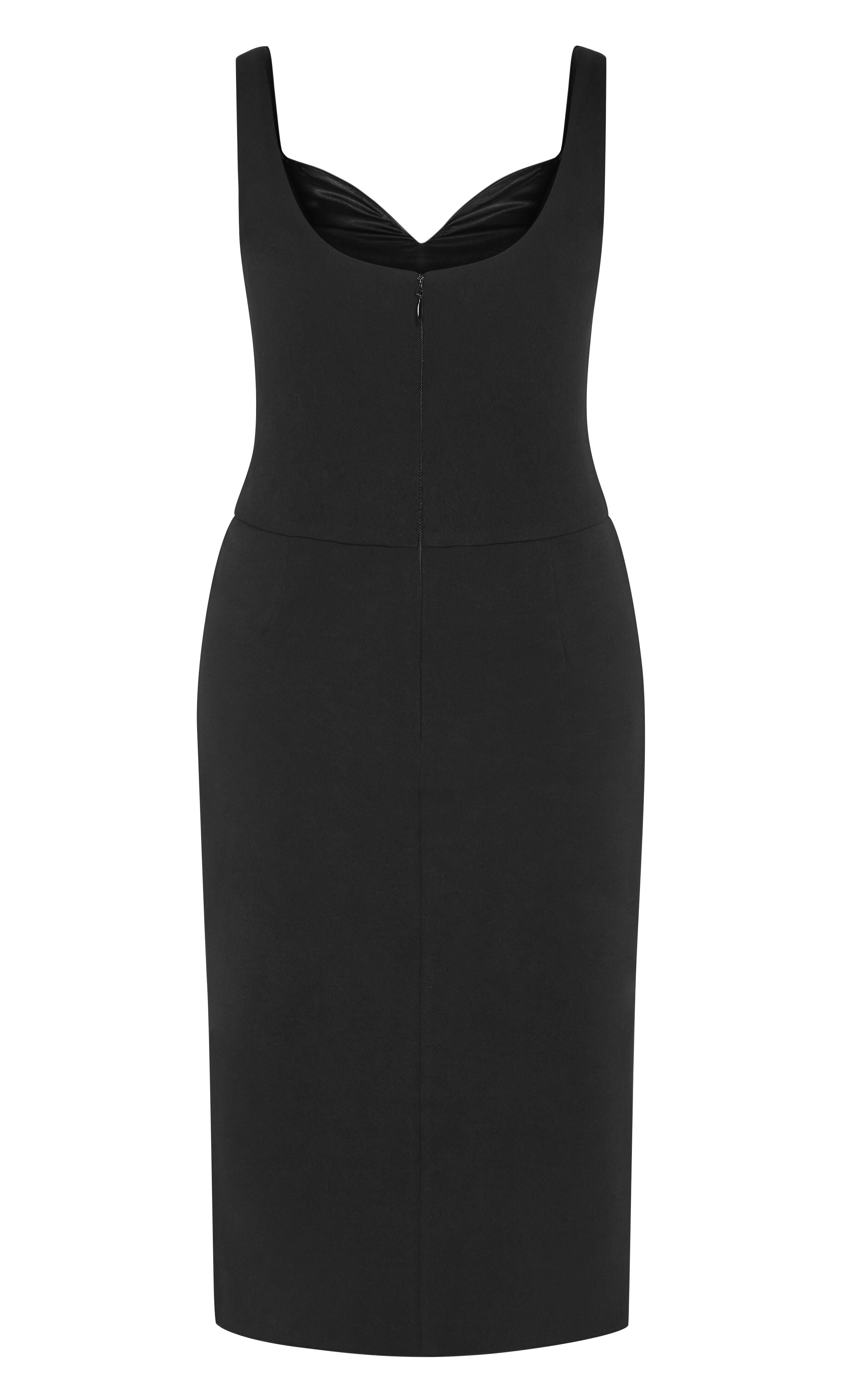 Caitlyn Dress - black, BLACK, alternate image number 4