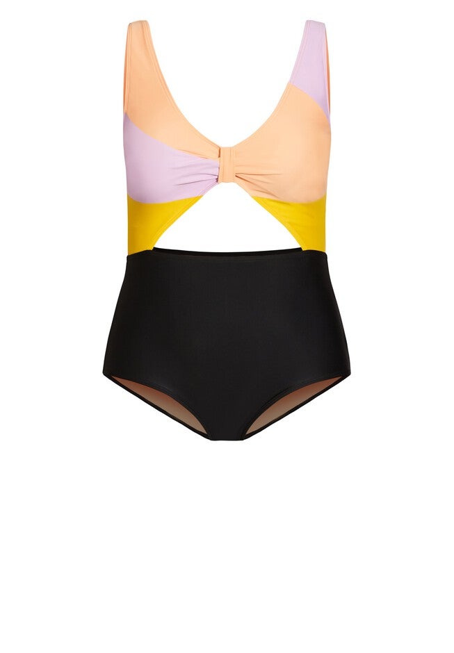 Lulu Splice 1 Piece - purple, PURPLE, alternate image number 2