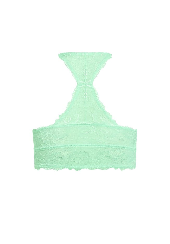 Kira Lace Bralette - spearmint, GREEN, alternate image number 2