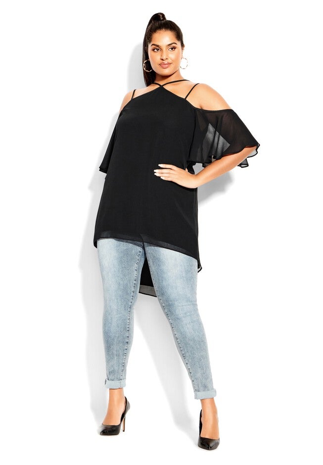 Claudia Top - black, BLACK, alternate image number null