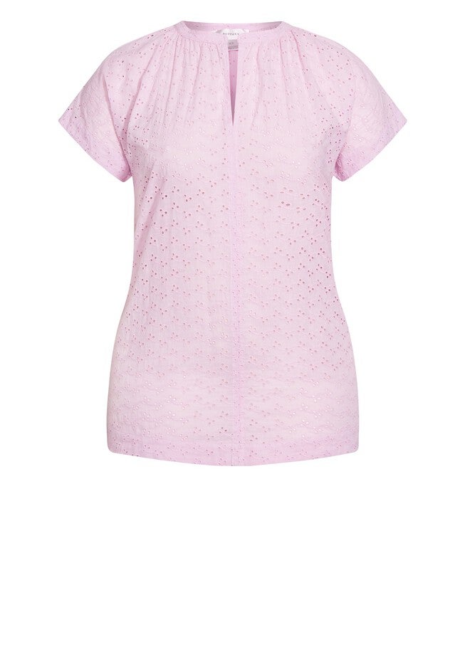 Savannah Top - shell pink, PINK, alternate image number 2