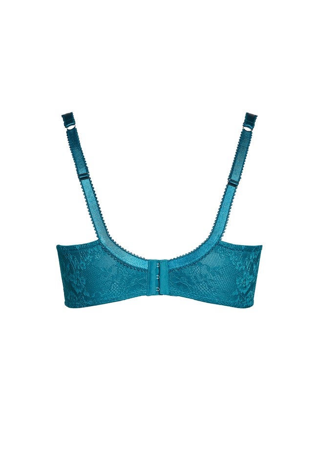 Emma Underwire Bra - teal, BLUE, alternate image number 2