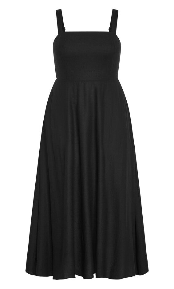 Collins Maxi Dress - black, BLACK, alternate image number null