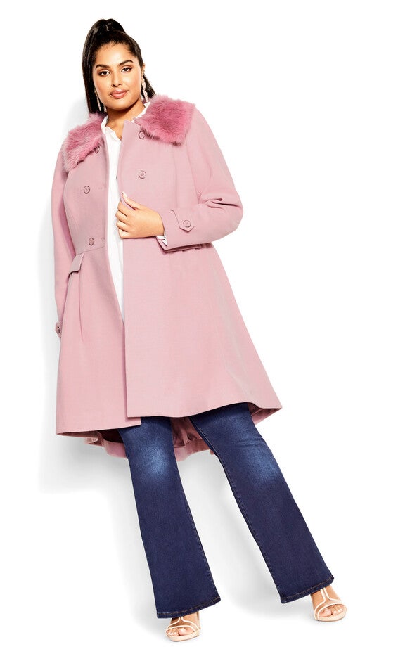 Grandiose Coat - blush, PINK, alternate image number null