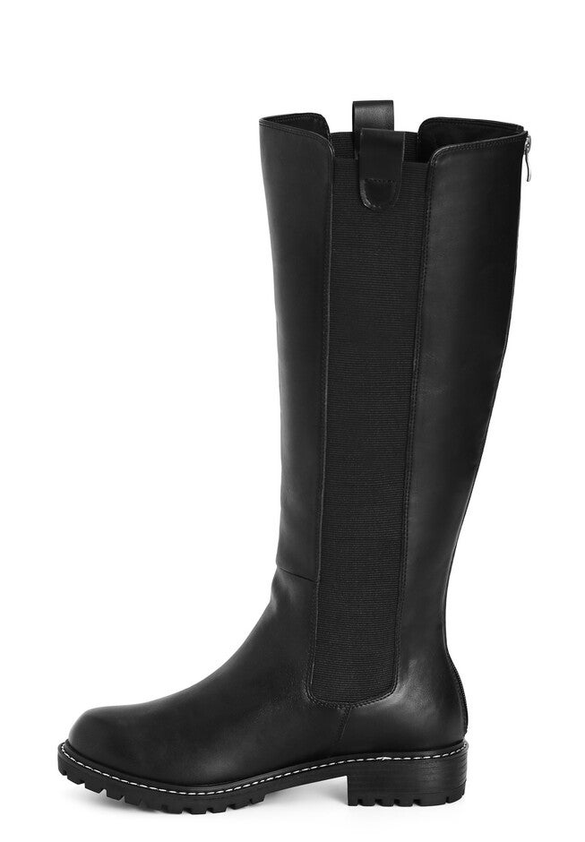 WIDE FIT Arizona Knee Boot - black, BLACK, alternate image number null