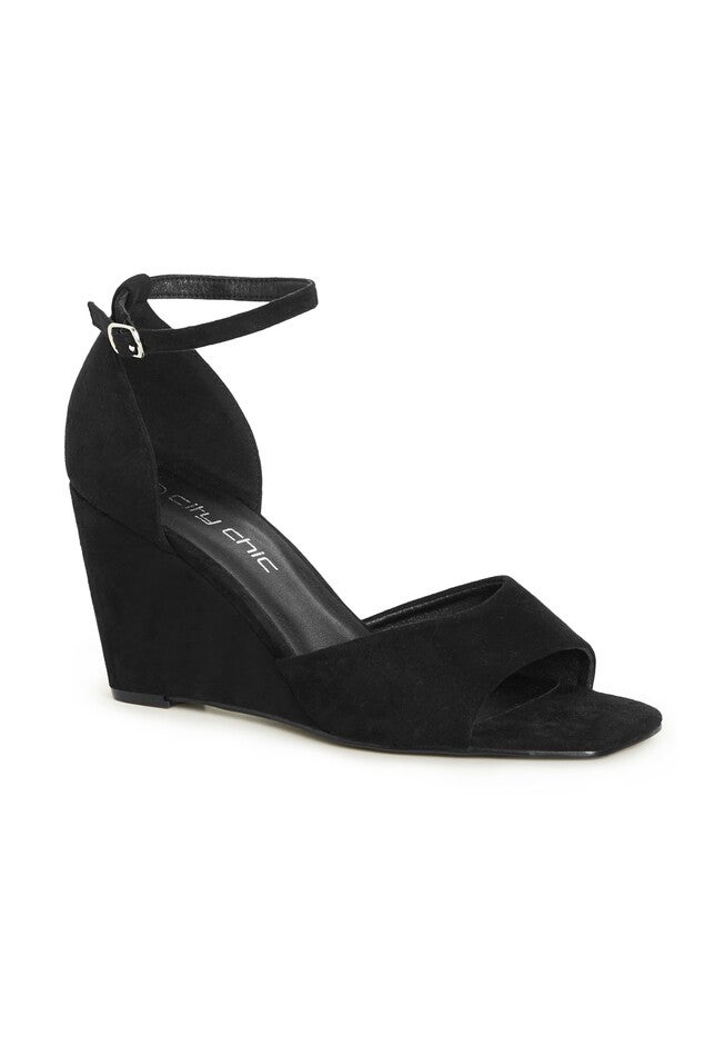 Tamara Wedge - black, BLACK, hi-res image number null