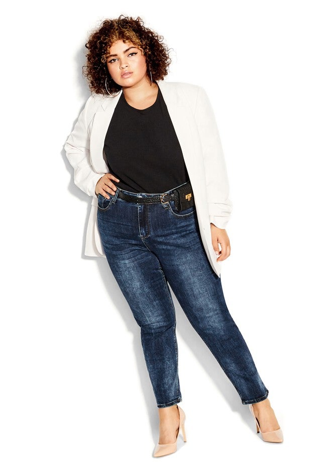 Harley Spring Jean - dark denim, BLUE, alternate image number null