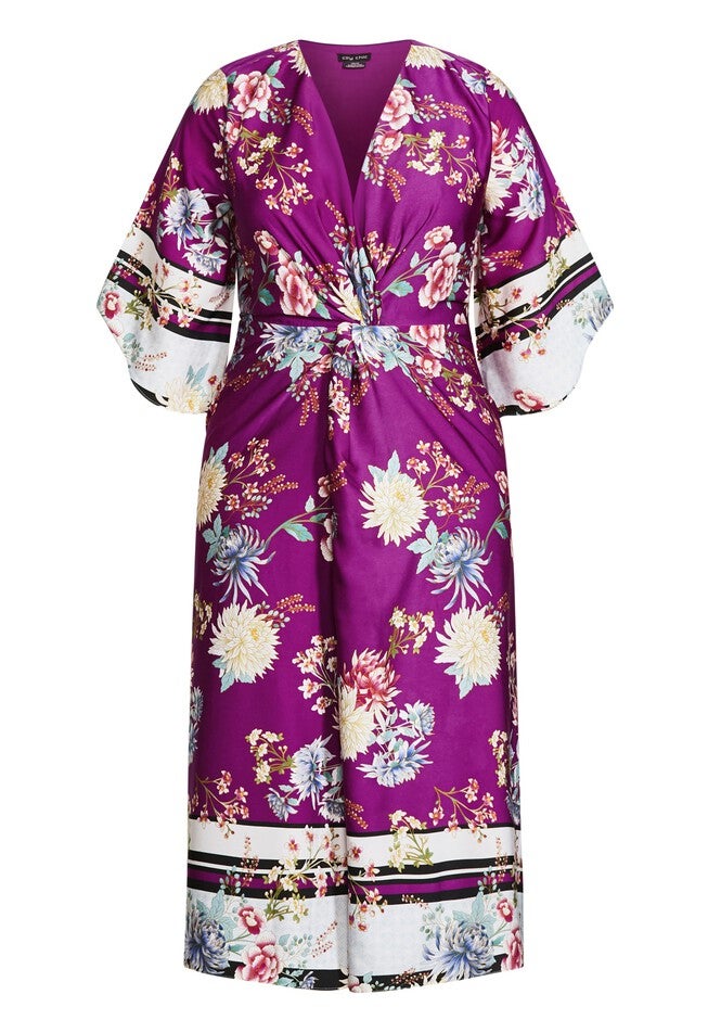 Linda Dress - magenta, GREEN, alternate image number null