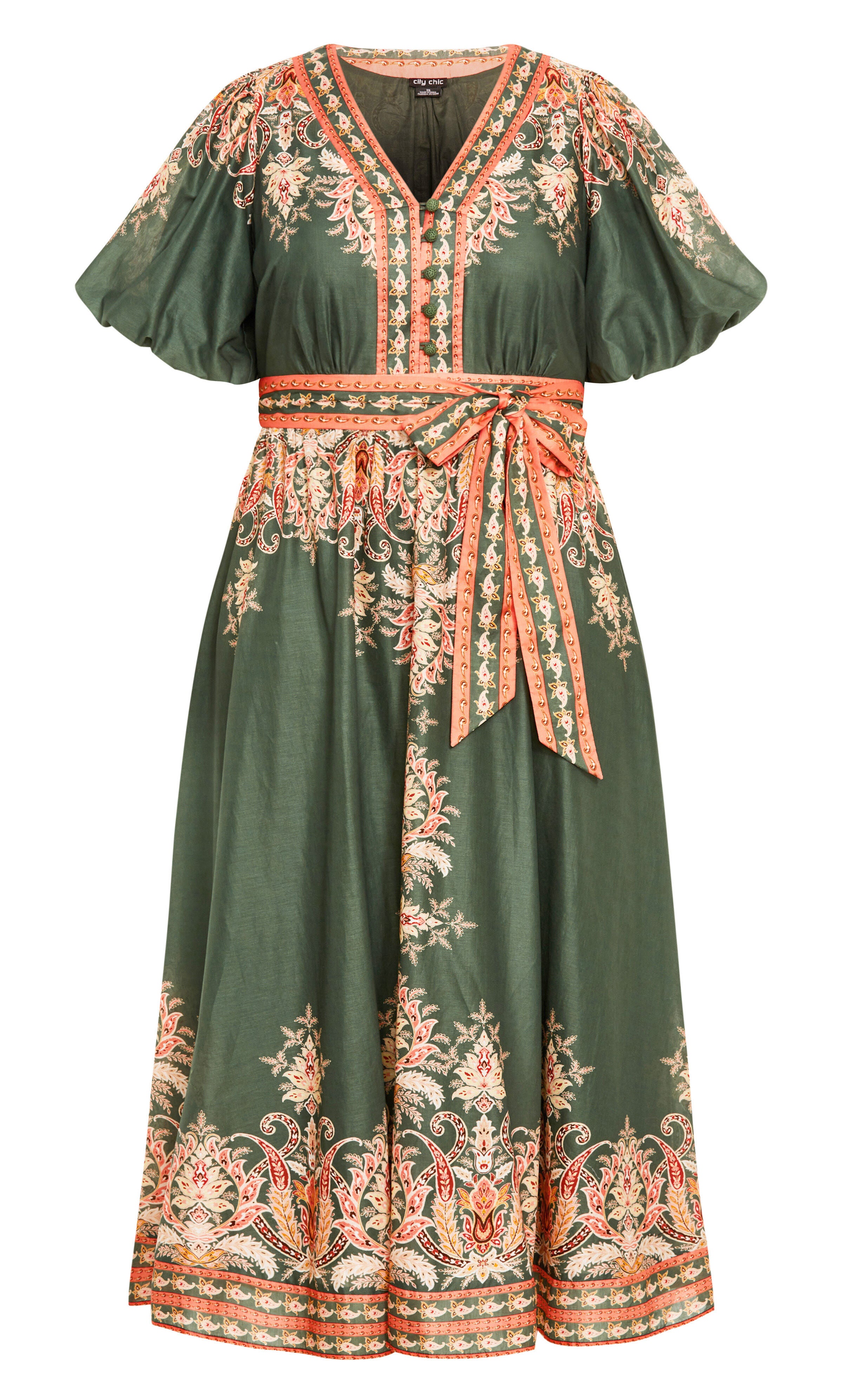 Higher Love Maxi Dress, GREEN, alternate image number 4
