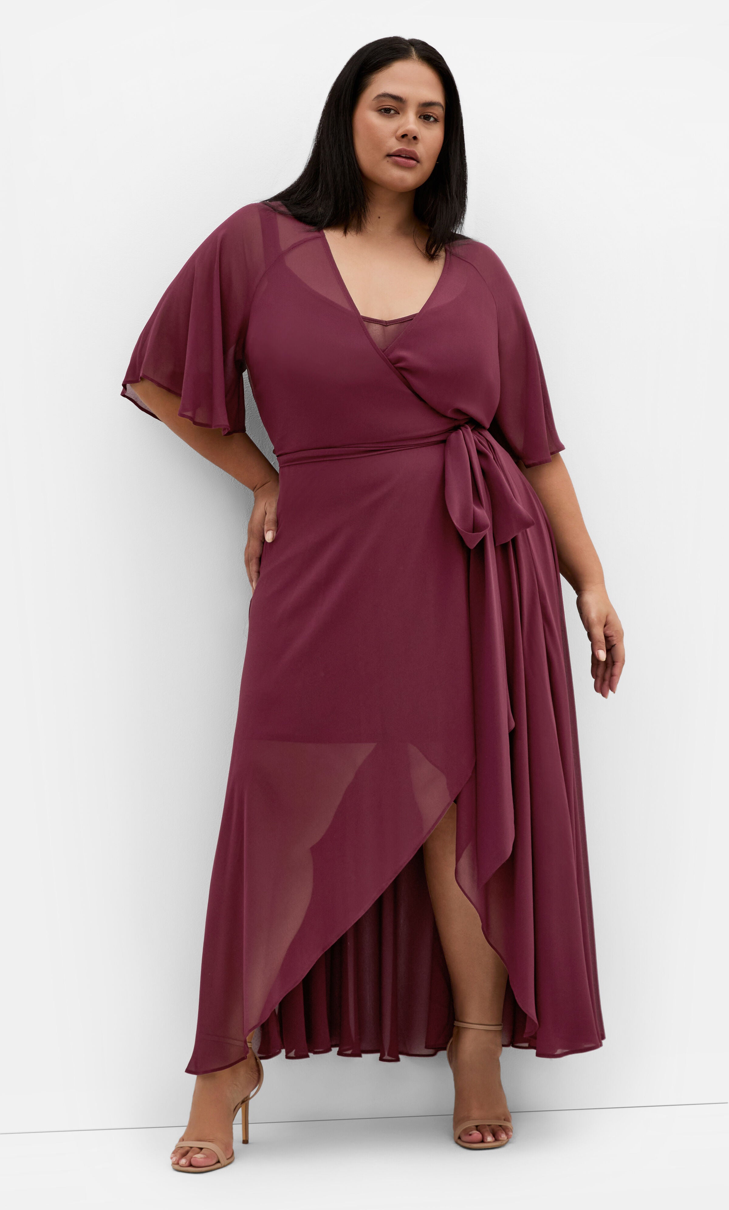 Lovers Lane Dress - burgundy, RED, alternate image number 2