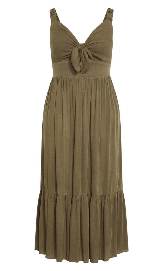 Vacay Maxi Dress - khaki, GREEN, alternate image number null