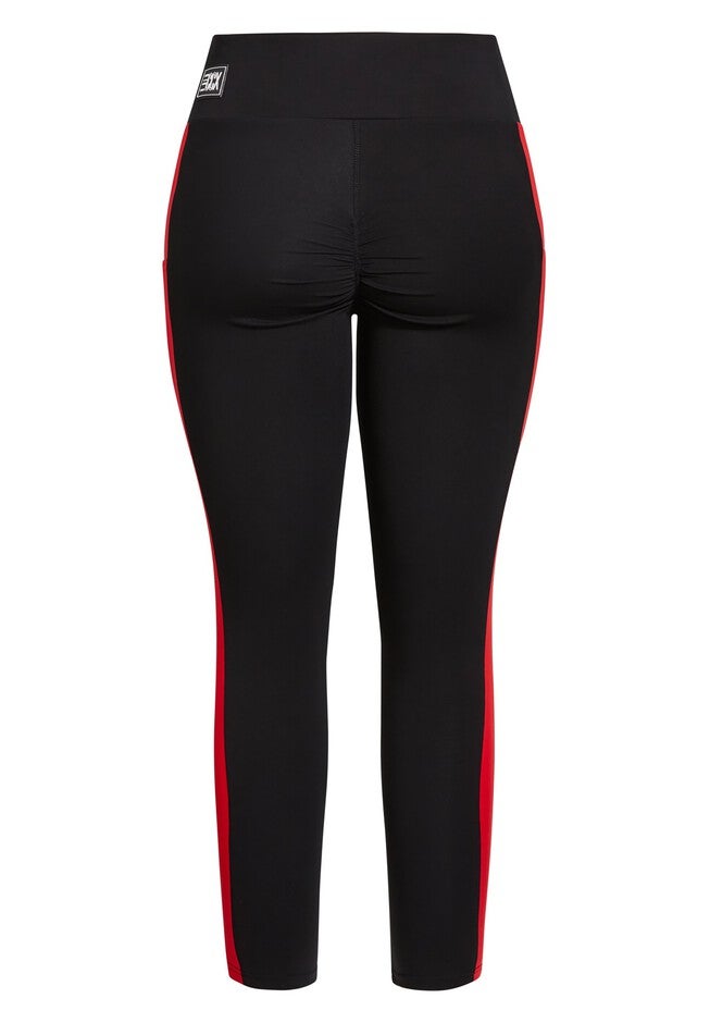 Aisha Full Length Legging - black, BLACK, alternate image number null