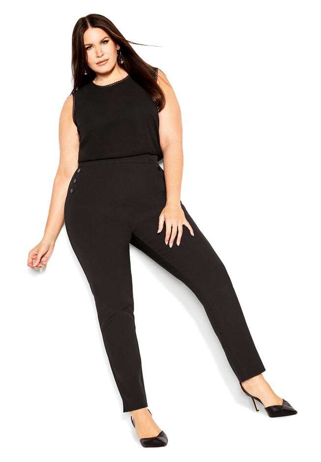Lily Pant - black, BLACK, hi-res image number null