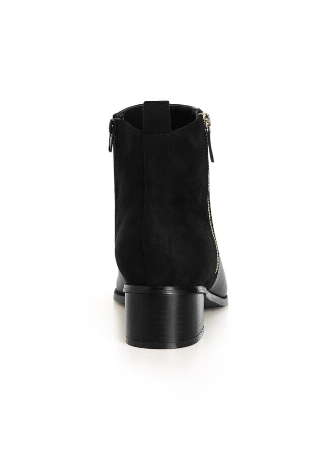 WIDE FIT Lucia Ankle Boot - black, BLACK, alternate image number null