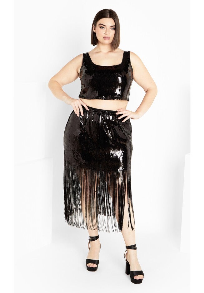 Savanna Skirt - black, BLACK, hi-res image number null