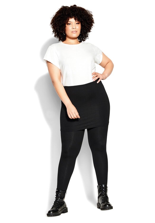 Mia Pant - black, BLACK, on-hover image number null