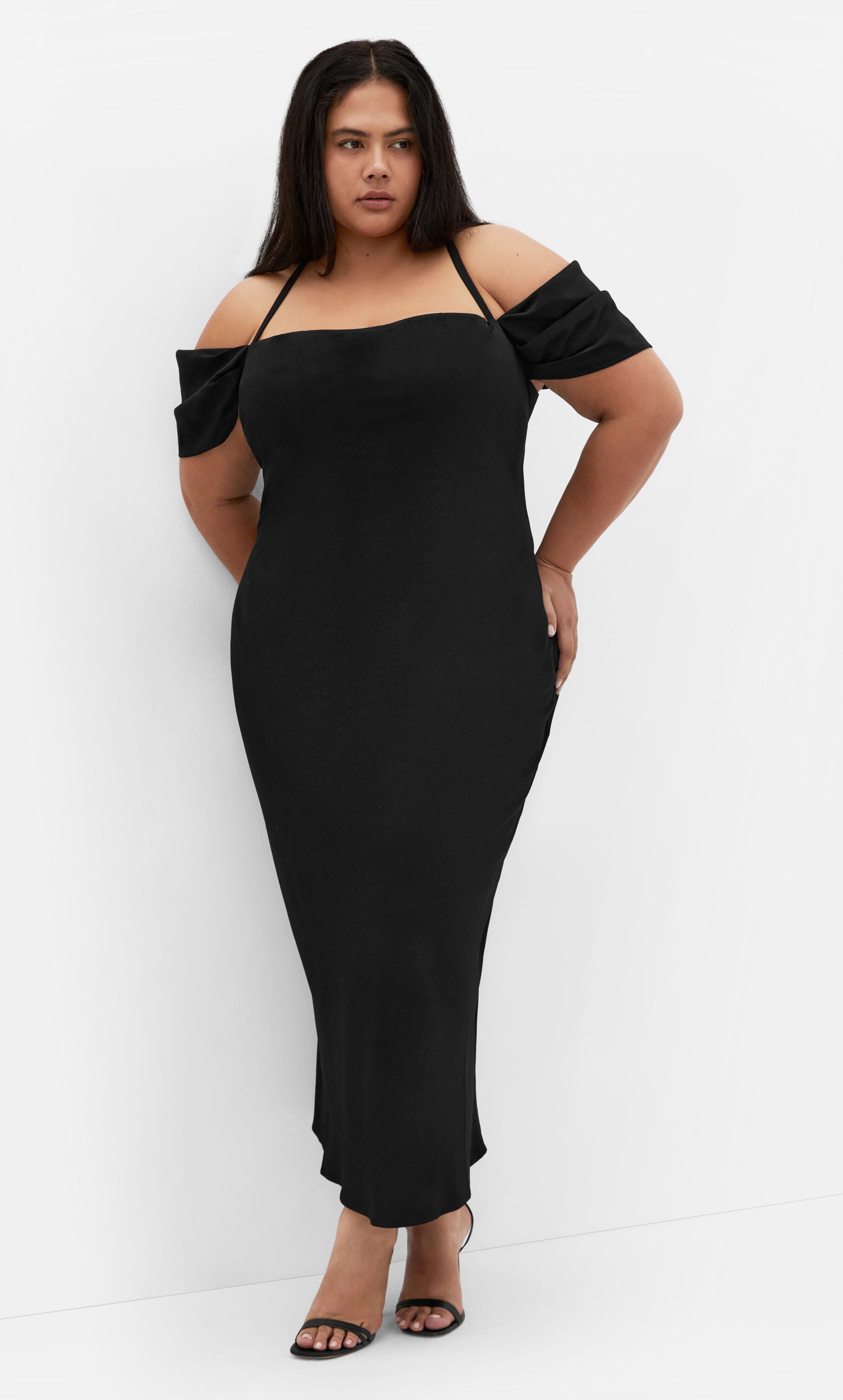 Cady Dress - black, BLACK, hi-res image number 0