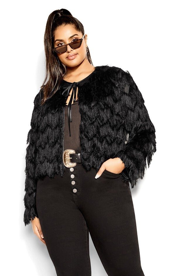 Spring Fling Jacket - black, BLACK, alternate image number null