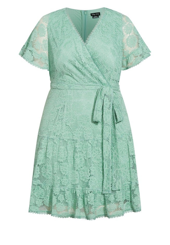 Garden Kisses Dress - sage, GREEN, hi-res image number 0