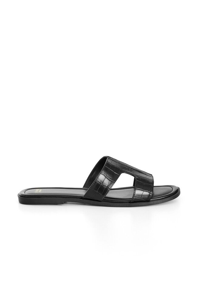 Bev Cut Out Slide, BLACK, alternate image number null