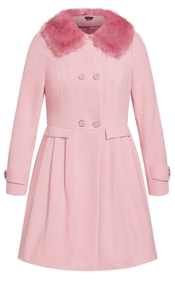 Grandiose Coat - blush, PINK, alternate image number null