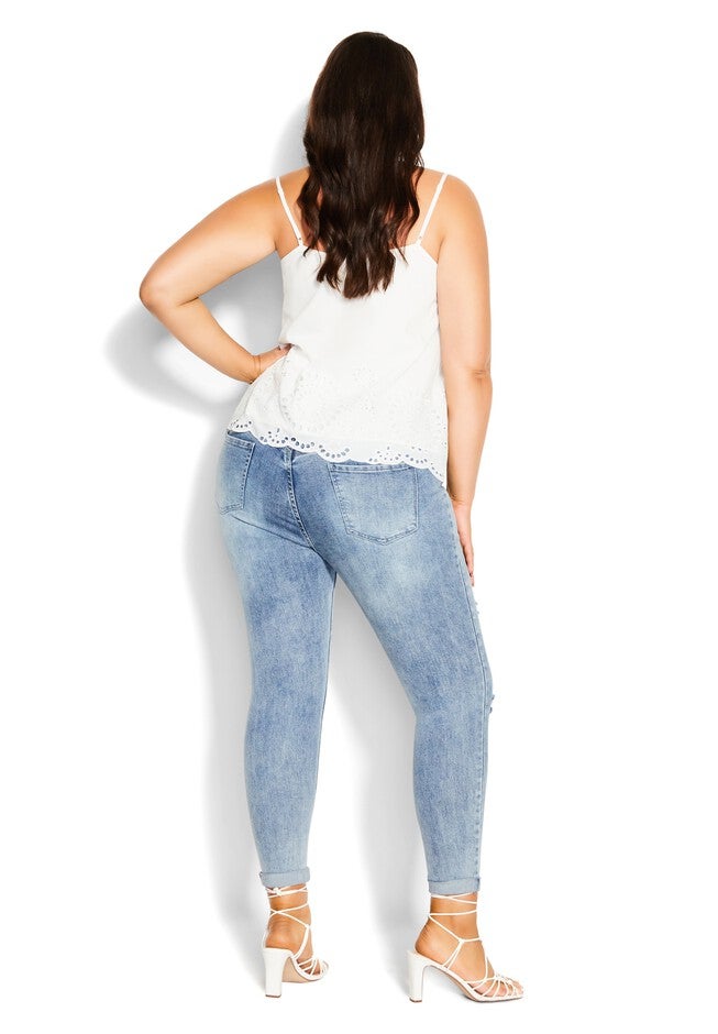 Riley Top - ivory, WHITE, alternate image number null