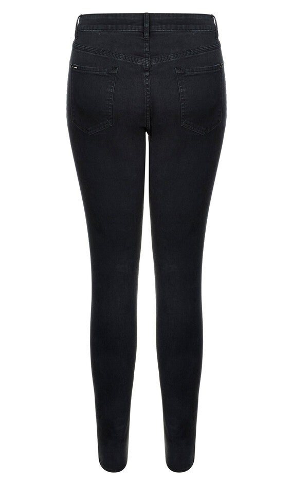 Rock N Roll Skinny Jean - black, BLACK, alternate image number 5