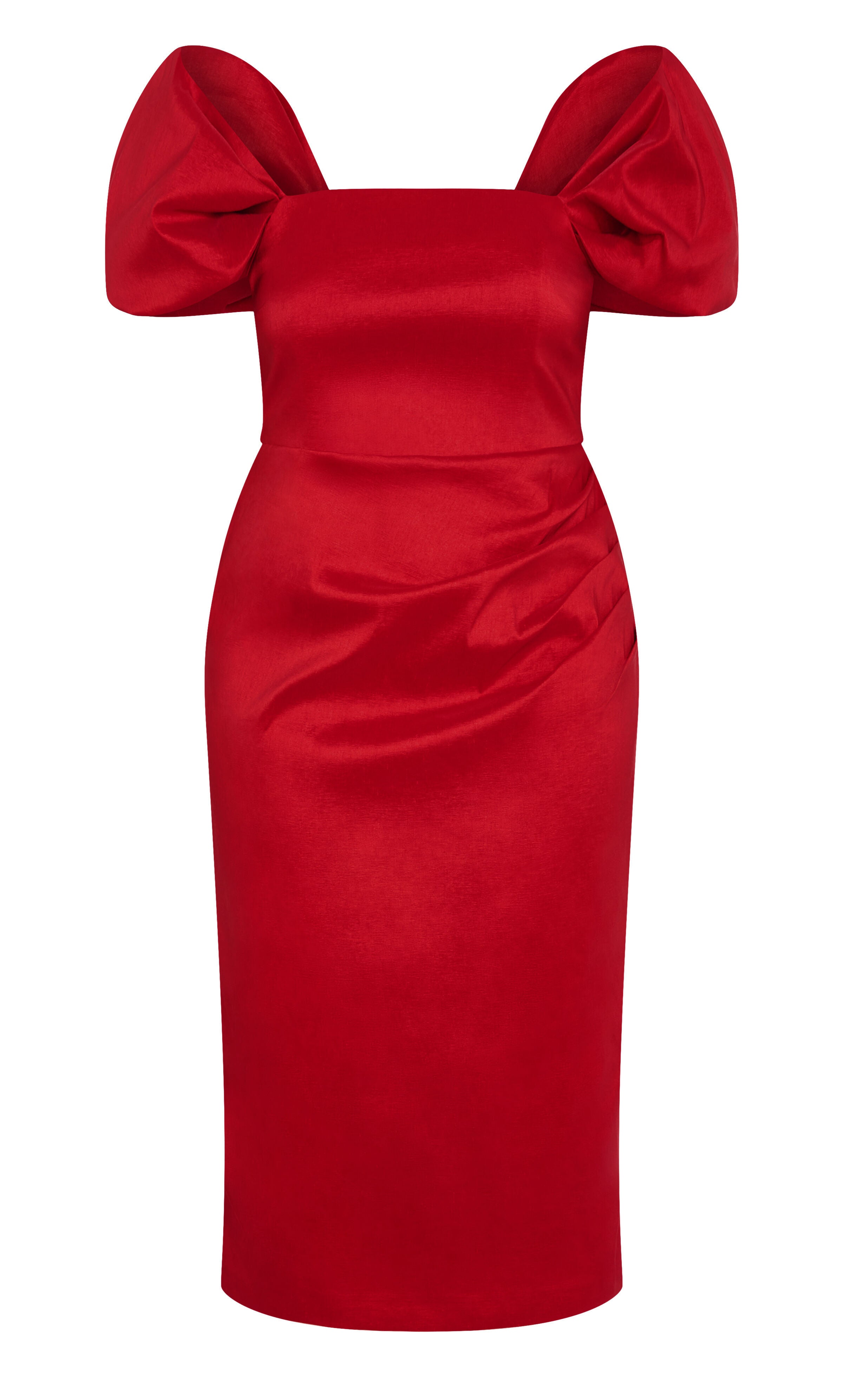 Elyse Dress - red, RED, alternate image number 4