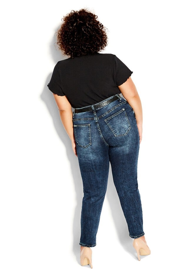 Harley Spring Jean - dark denim, BLUE, alternate image number null