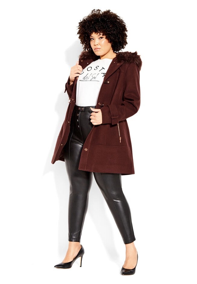 Wonderwall Coat - truffle, BROWN, on-hover image number null