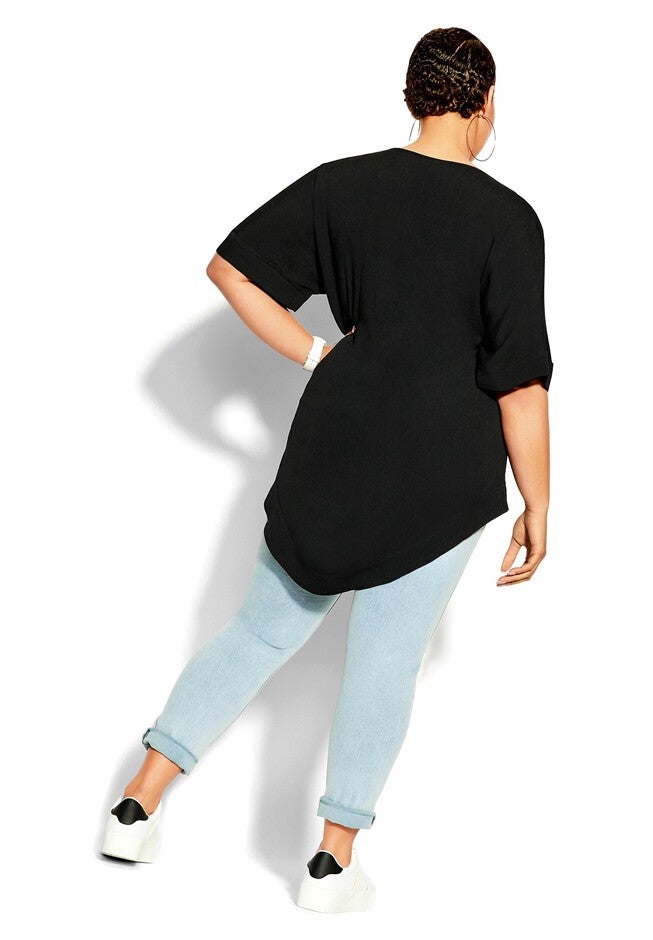 Easy Weekend Top - black, BLACK, alternate image number null