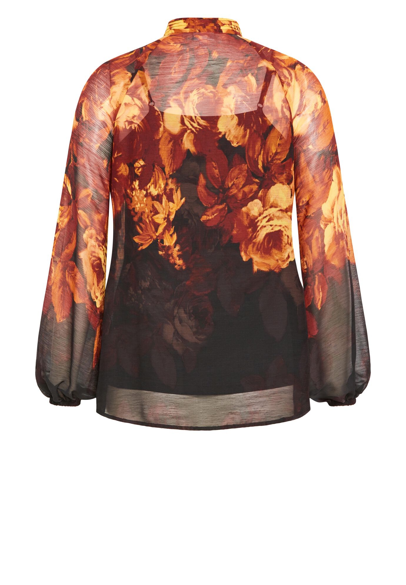 Iris Placement Shirt, BLACK BLOOM, alternate image number 5