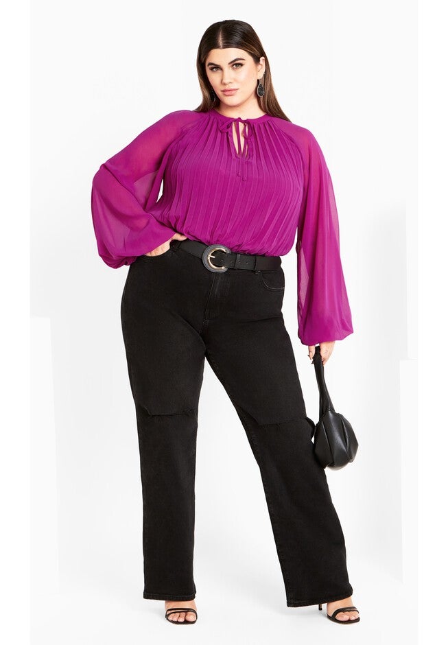 Crysta Top - magenta, PURPLE, on-hover image number 1