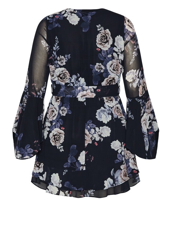 Gemma Dress - navy, MESMERISING, alternate image number 4
