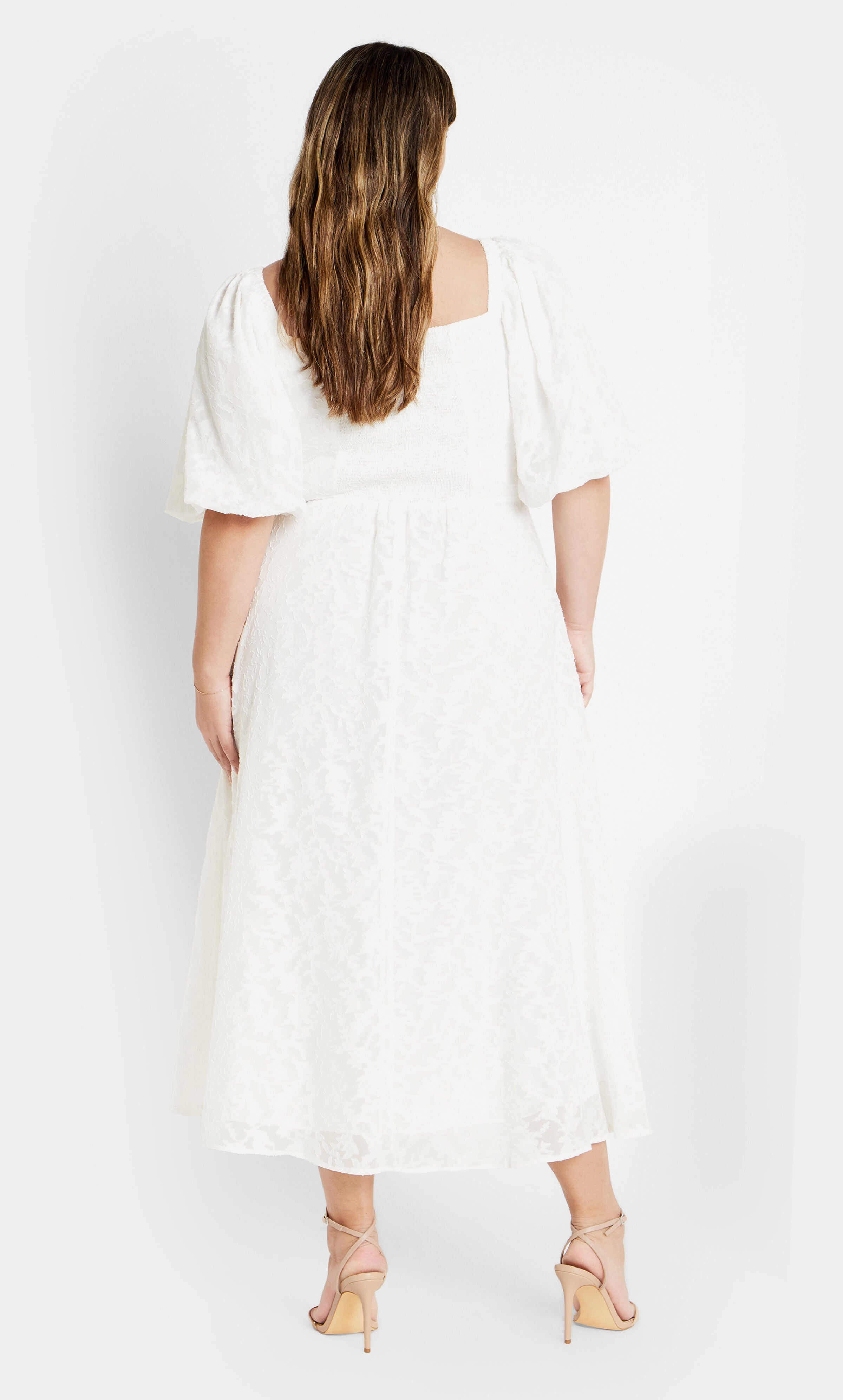 Inez Dress - ivory, WHITE, alternate image number 2