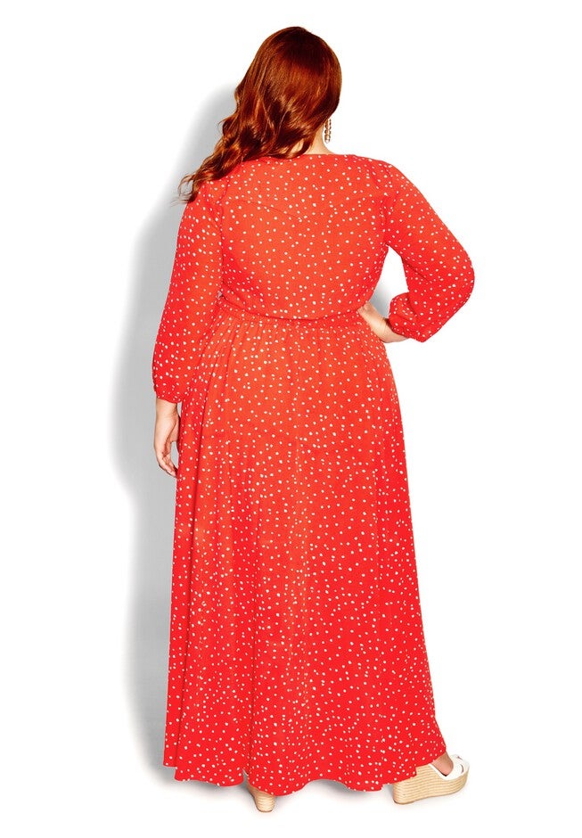 Olivia Maxi Dress - red, RED, alternate image number 4