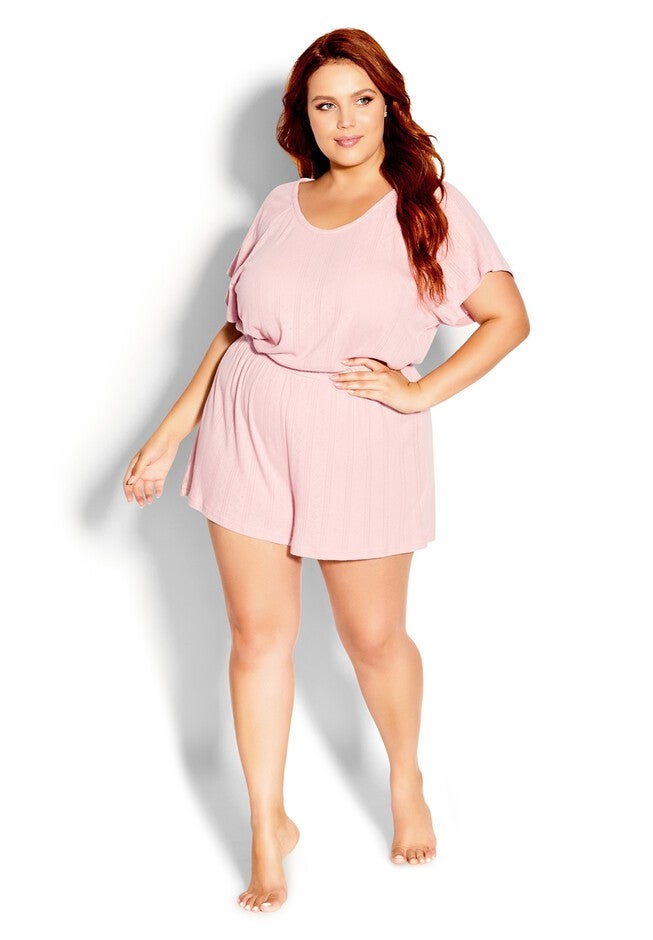 Greta Romper - blush, PINK, hi-res image number 0