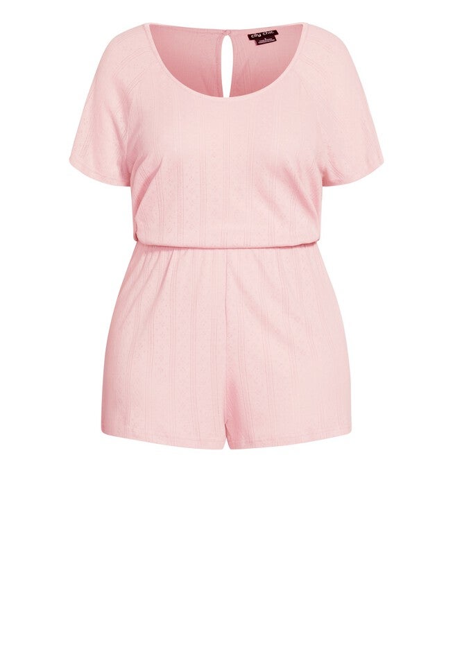 Greta Romper - blush, PINK, alternate image number 2