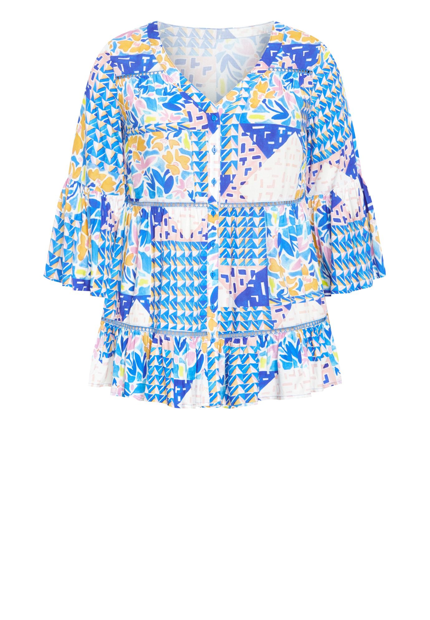 Laura Print Shirt, CONEY ISLAND, alternate image number 2