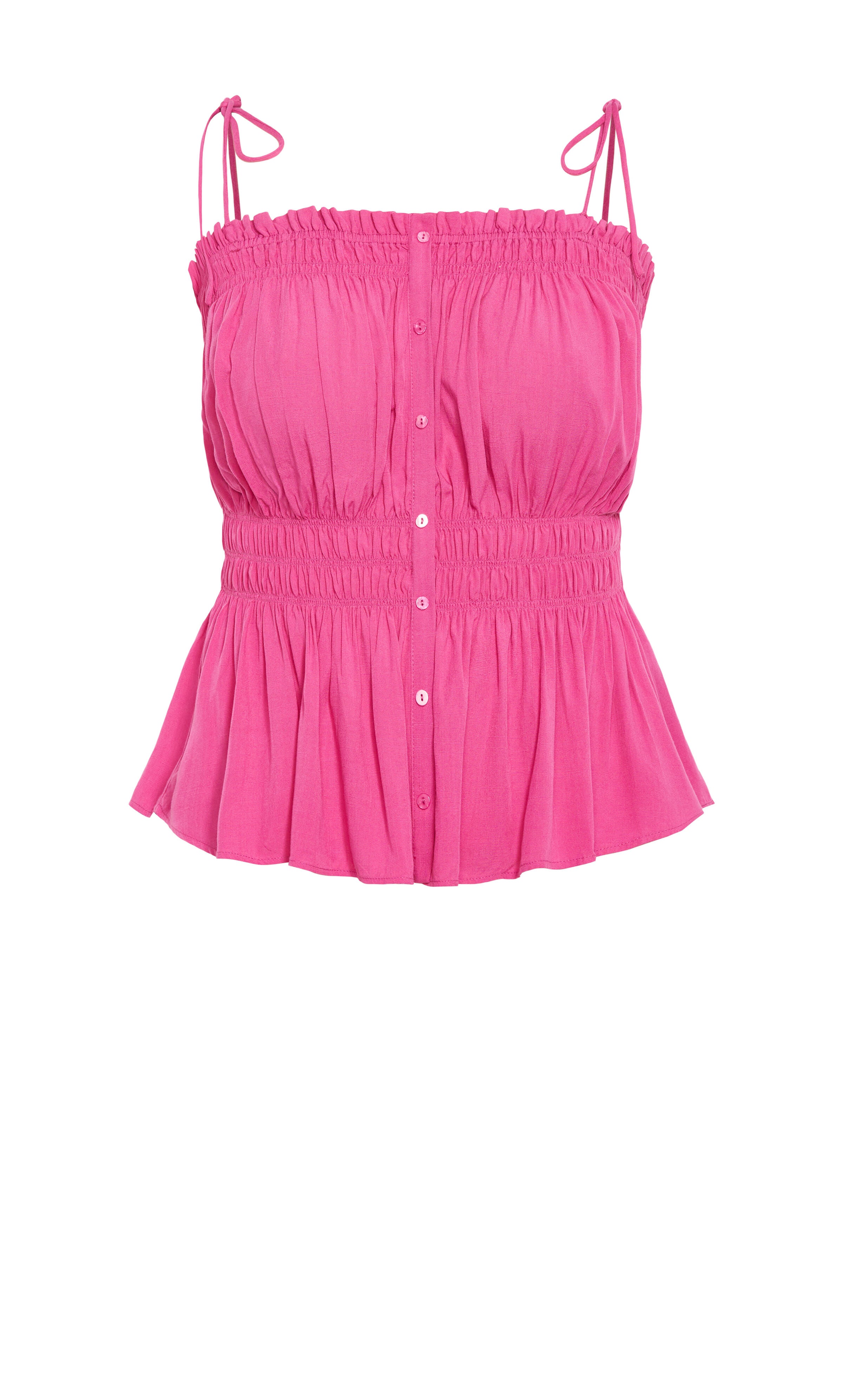 Lyla Top - fuchsia, PINK, alternate image number 2