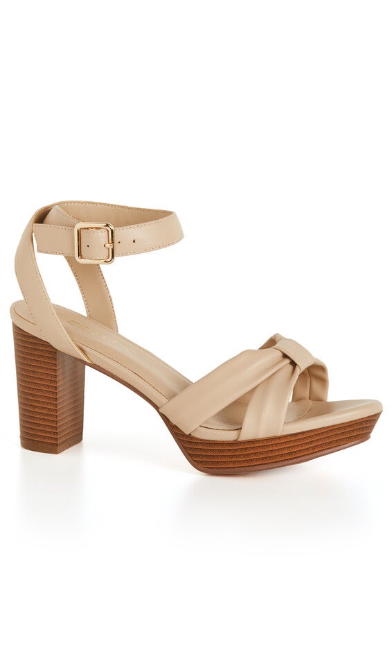 WIDE FIT Leah Platform - tan, BROWN, alternate image number 1